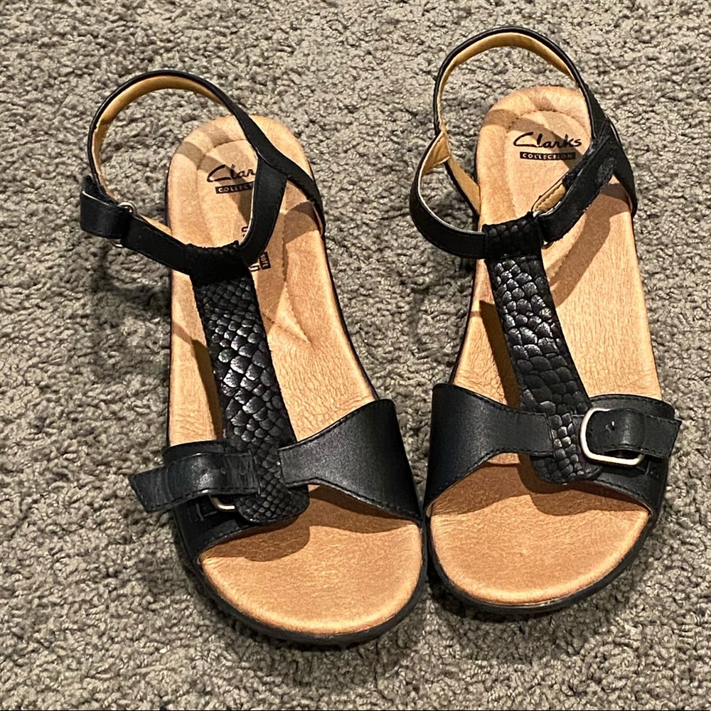 Clark’s Cushioned Sandals